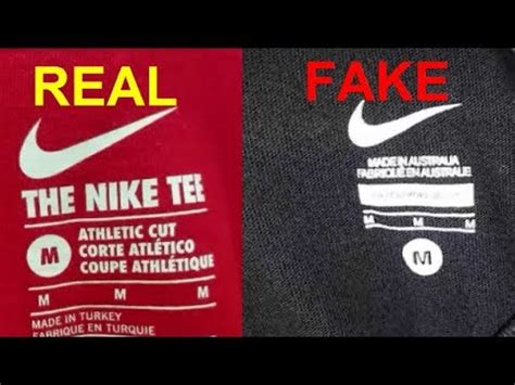 how to tell if a nike football shirt is fake|how to identify nike shirts.